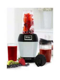 Nutri Ninja Bl450Uk Nutri Ninja 900-Watt Personal Blender - Silver